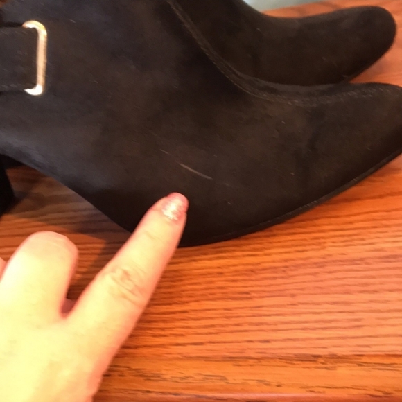 Aersoles Black booties with buckle - Picture 3 of 12